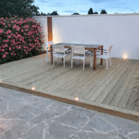 Création d'une terrasse
